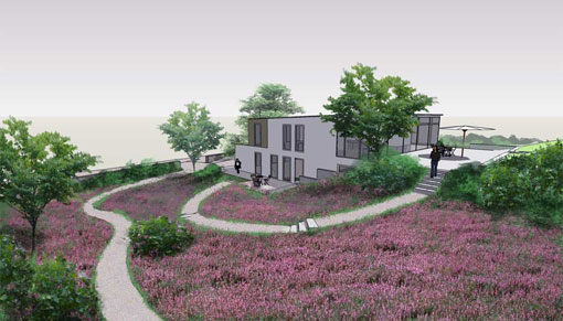 overzicht tuinprojecten Frank Fritschy gardendesign heide tuinen